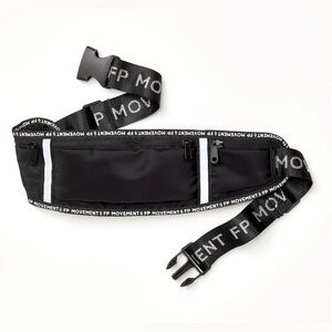 New FP Movement by Free People 3 Pocket Runner Belt Bag Fanny Pack Purse